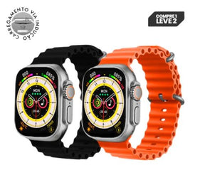 BLACK FRIDAY PROMOÇÃO: Compre 1 e leve 2: Smartwatch (Relógio)  IWO 16 Serie 8 Ultra.